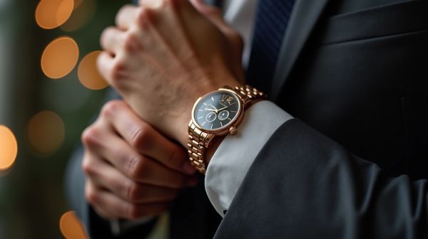 Comment choisir un bracelet en quartz rose pour homme avec style