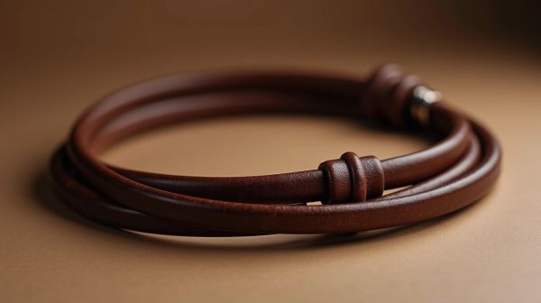 Le collier en cuir pour homme : un accessoire audacieux et élégant