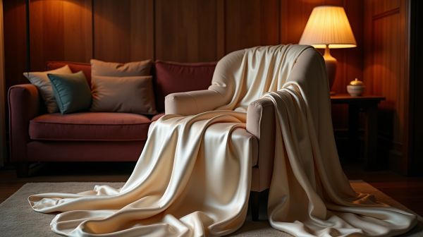 Le satin, la matière qui transforme un peignoir en cadeau